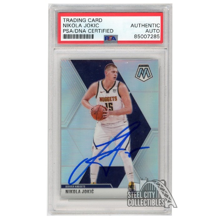 その他 NIKOLA JOKIC 2019-20 ONE AND ONE /25 2019 PANINI ONE & ONE BLUE #16 NIKOLA JOKIC 5/25 PSA 10 | eBay