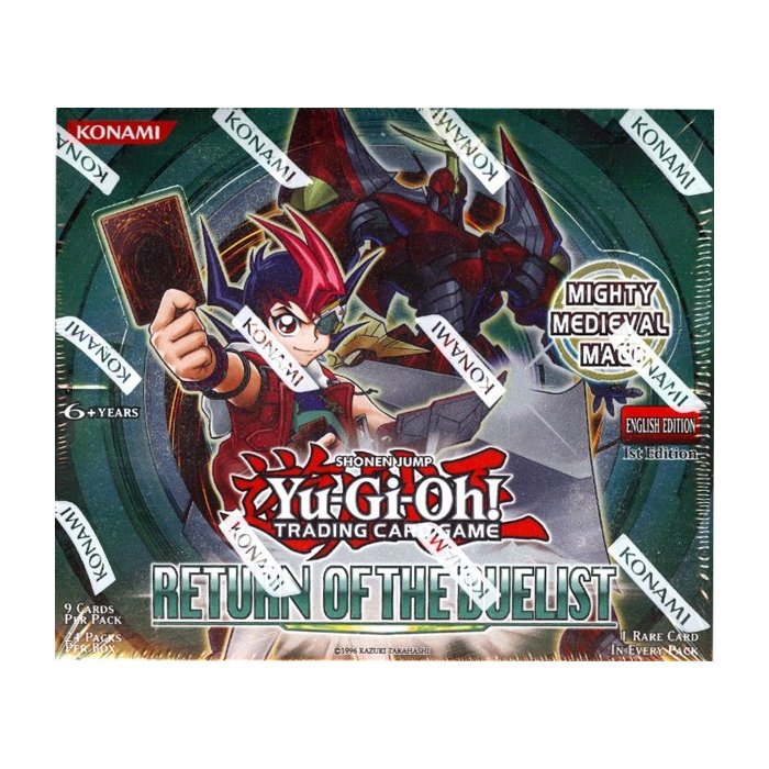 Konami Yu Gi Oh Return Of The Duelist 1st Edition Booster Box Steel City Collectibles