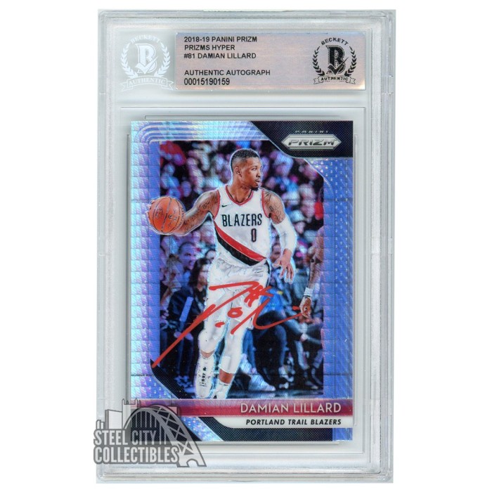 その他 prizm 75th logo damian lillard SSP Damian Lillard
