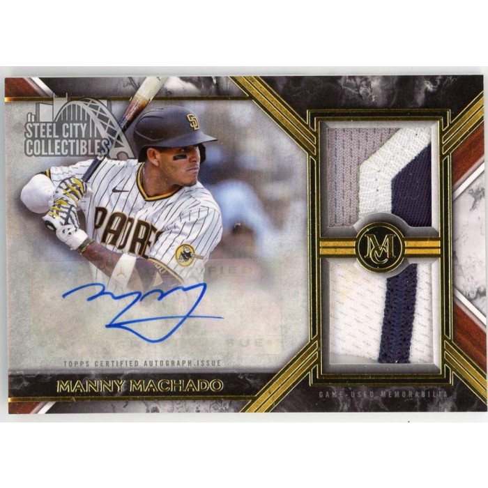 Manny Machado 2010年ルーキー直書き直筆サインカード Topps Manny Machado 2010年ルーキー直書き直筆サインカード 【公式通販】
