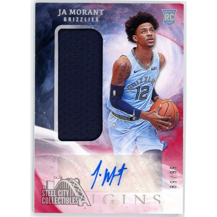 その他 Panini Select Ja Morant Diecut Red 2024-25 Panini Totally Certified - Ja Morant #20 Red