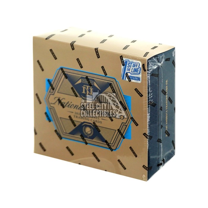 2025 Panini National Treasures Baseball Hobby Box - 1st Off The