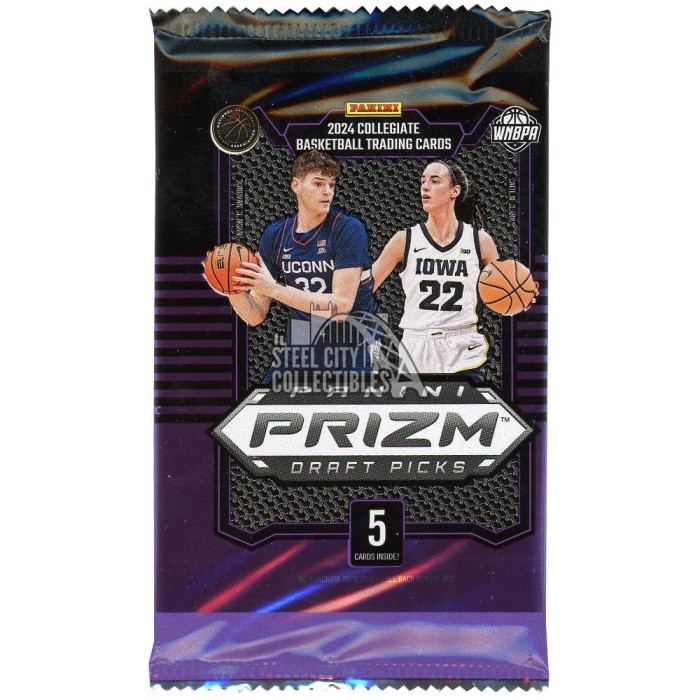 2024 Panini Prizm Draft Picks Collegiate Basketball Hobby Blaster Box – 24PAKPRZDPC-BXBH (Factory Sealed)