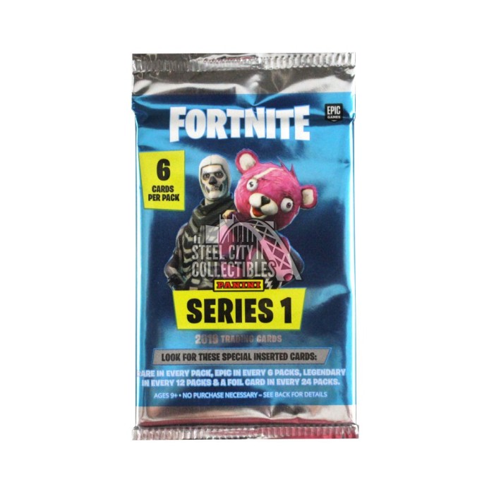 fortnite series 1 booster box Trading Cards op campaign need to preserve the game world from a horde monster Fortnite Series 1 Trading Cards