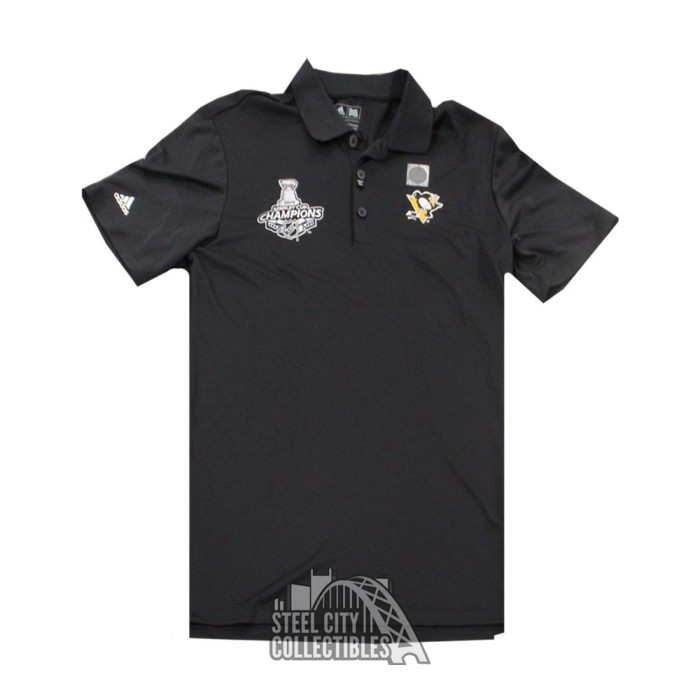 Pittsburgh Penguins 2016 Stanley Cup Champions Adidas Polo Shirt | Steel City Collectibles