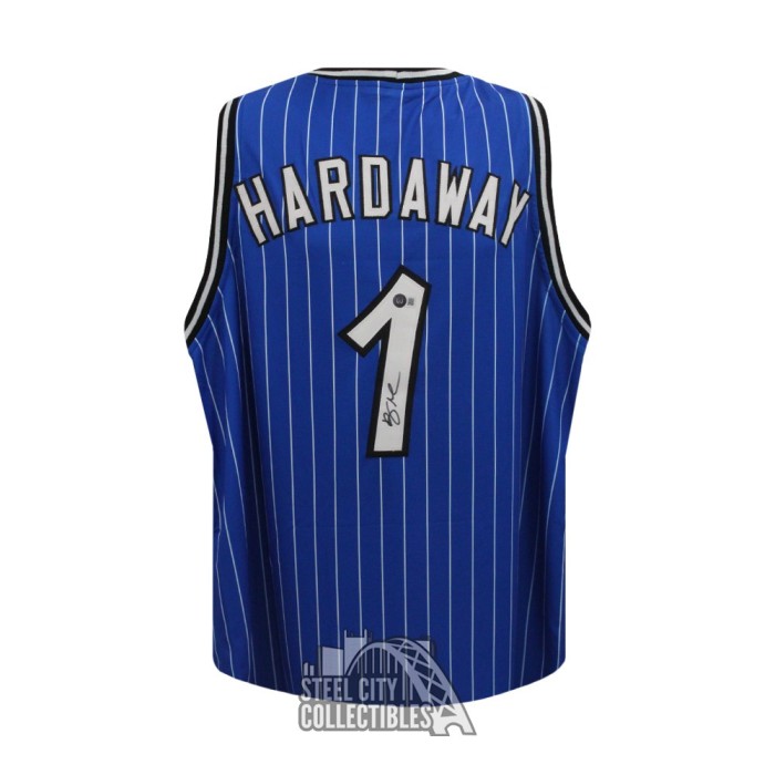 NBA Anfernee Hardaway　プロカット　ユニフォーム　ペニー Anfernee Hardaway Autographed Orlando Custom Blue Basketball