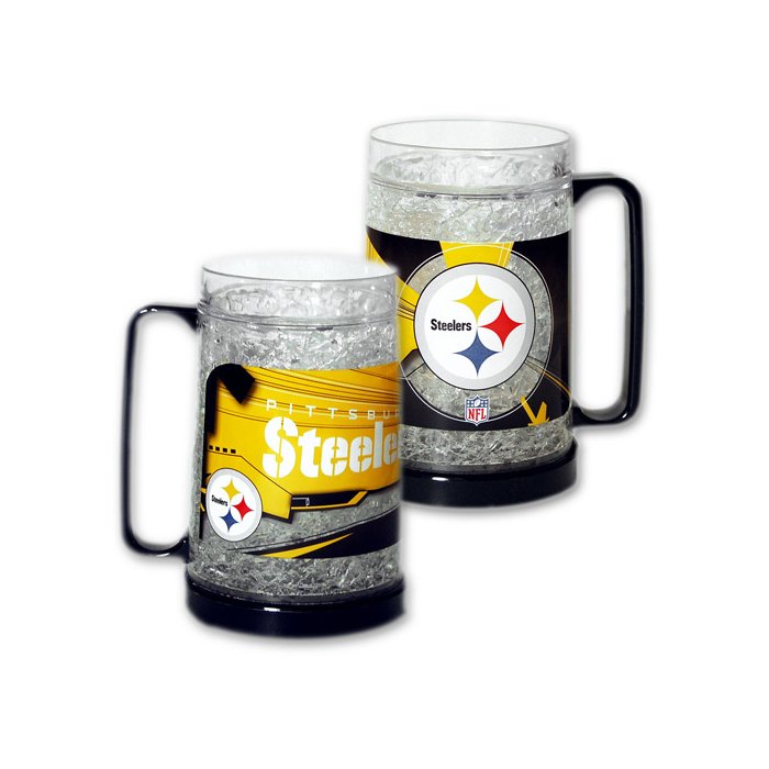 Pittsburgh Steelers 16oz Crystal Freezer Mug | Steel City Collectibles