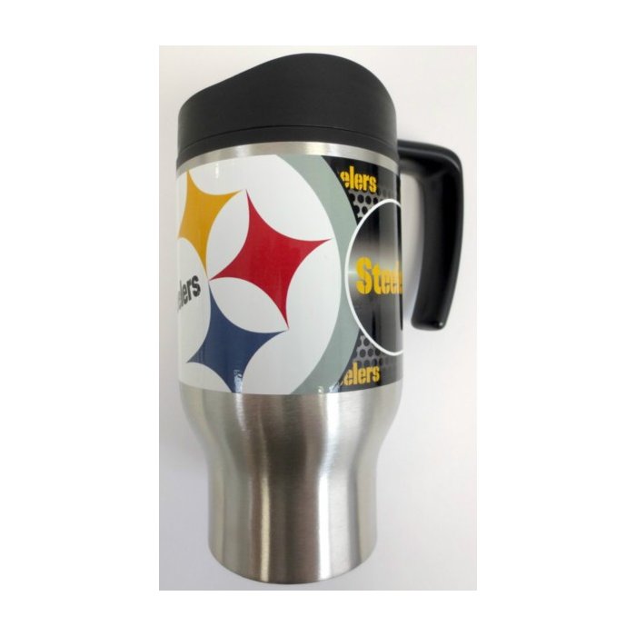 Pittsburgh Steelers NFL Stainless Steel Travel Mug | Steel City ...