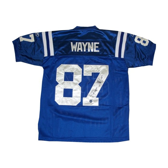 reggie wayne autographed jersey