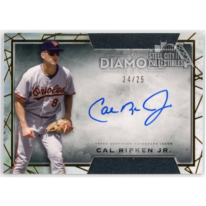 Cal Ripken, Jr.直書き直筆サイン パッチカード 【公式通販】