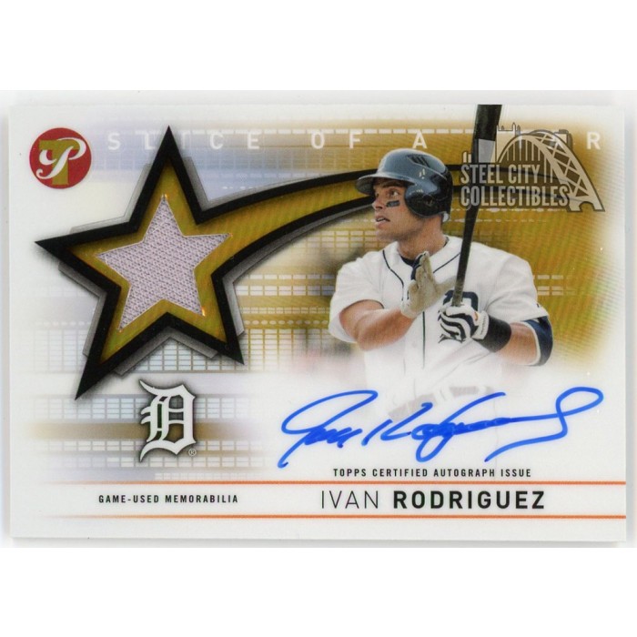 Topps Pristine Ivan Rodriguez Autograph 直筆サインカード MLB 2023 