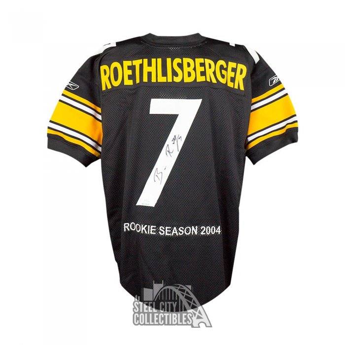 Ben Roethlisberger Autographed Steelers Upper Deck Jersey Rookie 44 50 UDA Steel City Collectibles