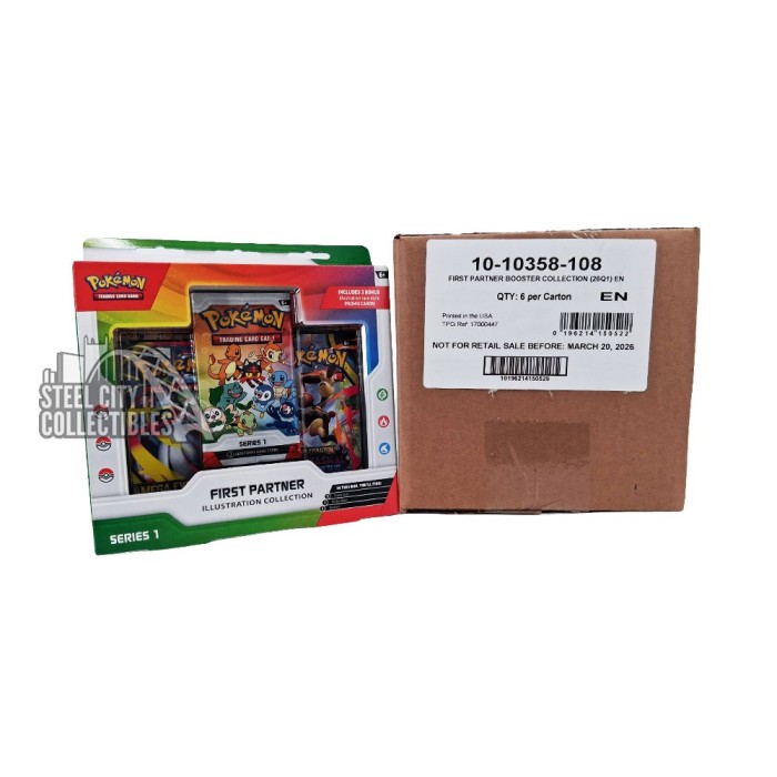 新品 英語版 First Partner series 1 BOX Pokémon TCG: First Partner Illustration Collection—Series 1