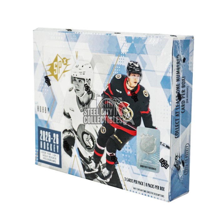 2025-26 Upper Deck SPx Hockey Hobby Box | Steel City Collectibles