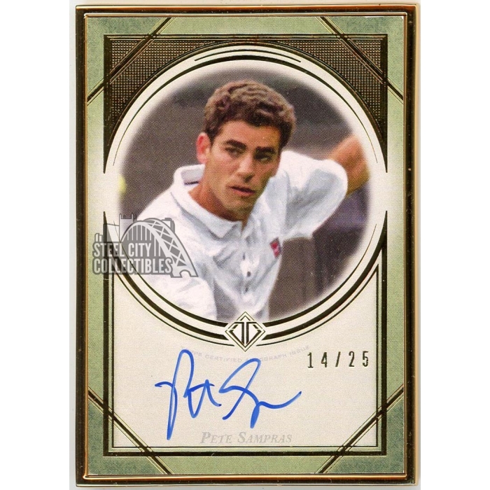 Pete Sampras 2020 Topps Transcendent Tennis Autograph Card #TCA