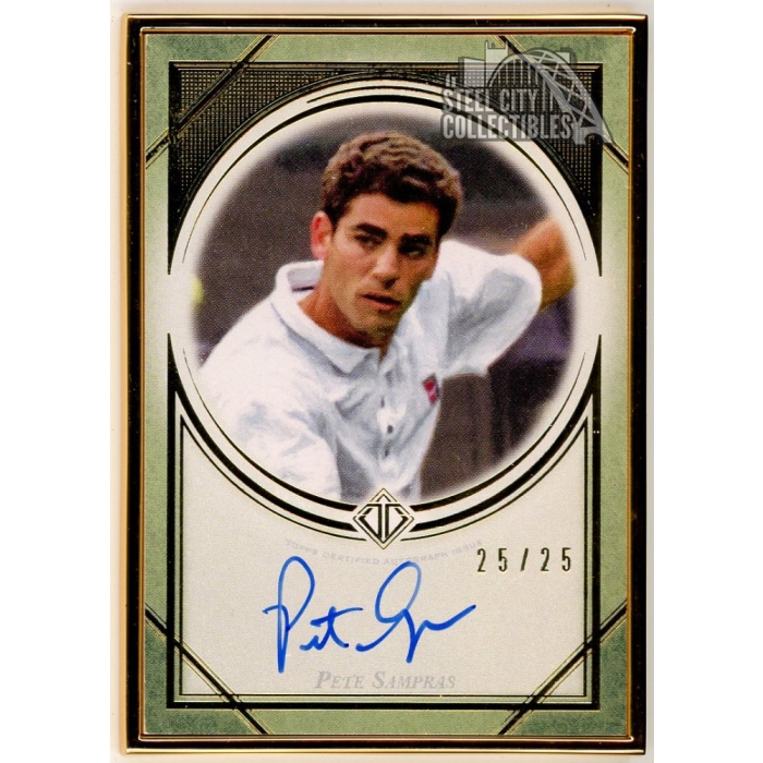 Pete Sampras 2020 Topps Transcendent Tennis Autograph Card #TCA