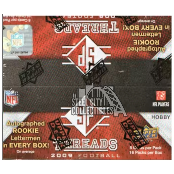 2009 Upper Deck SP Threads Football Hobby Box | Steel City Collectibles