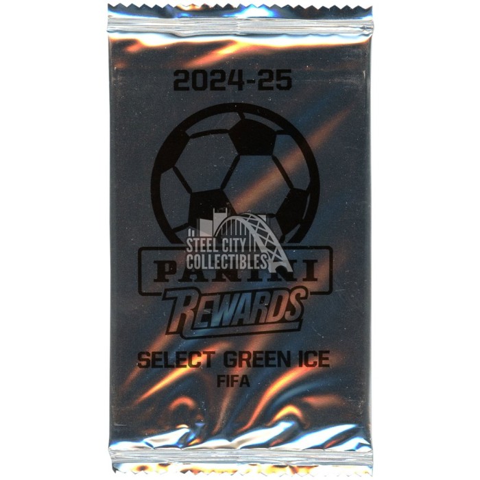 2024-25 Panini Select FIFA Soccer Green Ice Rewards Pack | Steel 