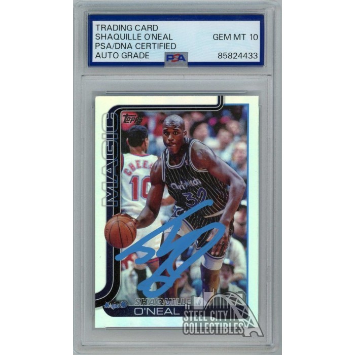 その他 NBA Autograph Card Shaquille O'neal Shaquille O'Neal 2024-25 Topps Foil Autograph Card #260 PSA/DNA 10