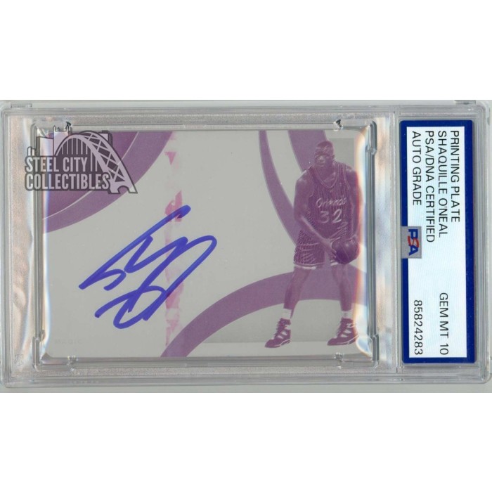 Shaquille O'Neal 2021-22 Panini Immaculate Magenta Autograph