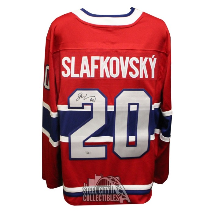 Montreal Canadiens Juraj Slafkovsky Collectibles, Canadiens Juraj Slafkovsky  Memorabilia, Montreal Canadiens Juraj Slafkovsky Autographed Memorabilia