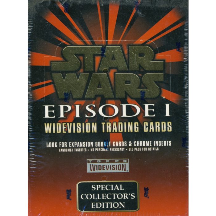topps widevision star wars cards 1997