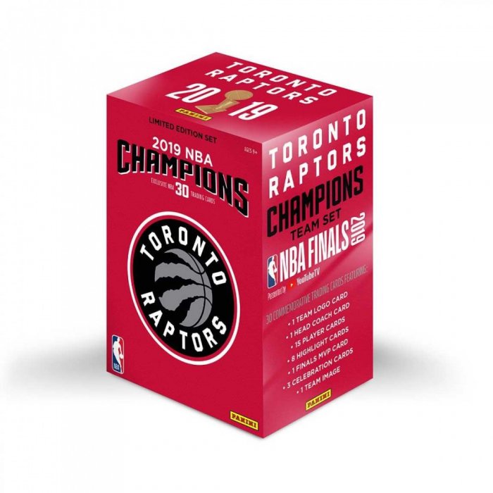 2019 Panini Toronto Raptors NBA Champions Box Set 20-Set Case | Steel ...