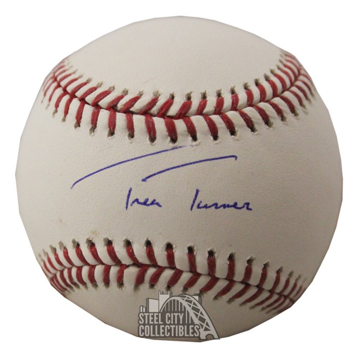 ま*ん様 Trea Turner 直筆サインボール　MLB公式球 TreaTurnerFullName84357.jpg