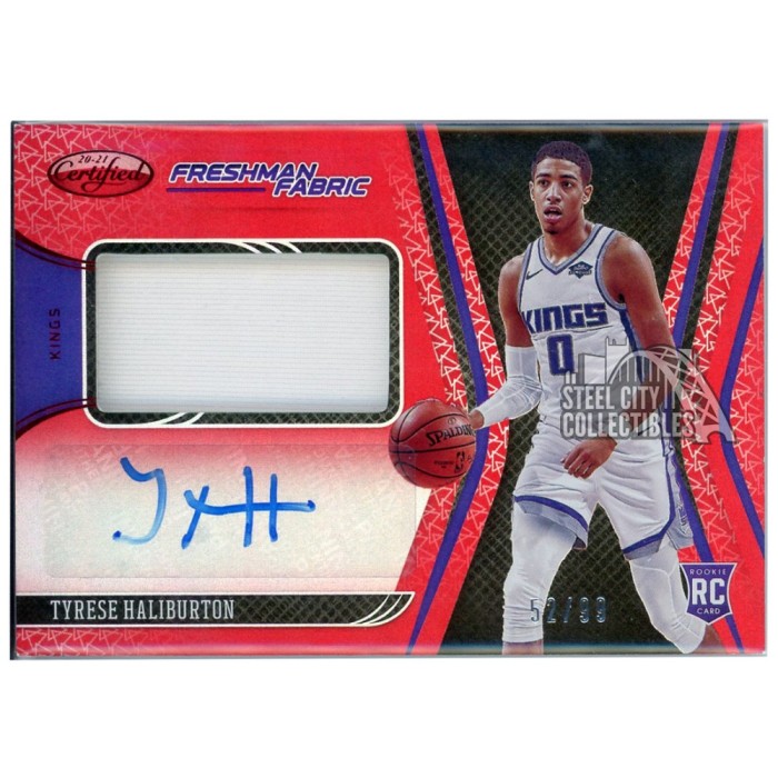 TyreseHaliburton2021PaniniCert 