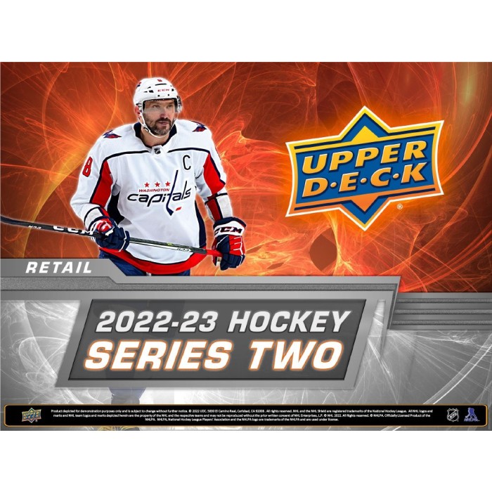 202223 Upper Deck Series 2 Hockey Blaster Box Steel City Collectibles