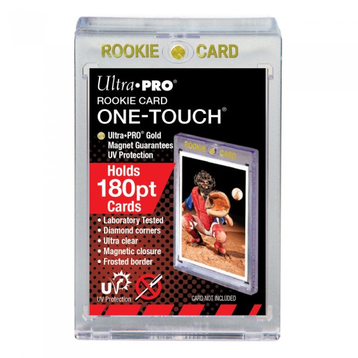 Ultra Pro 180pt Rookie One Touch Magnetic Card Holder | Steel City