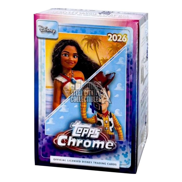 2026 Topps Disney Chrome Blaster Box | Steel City Collectibles