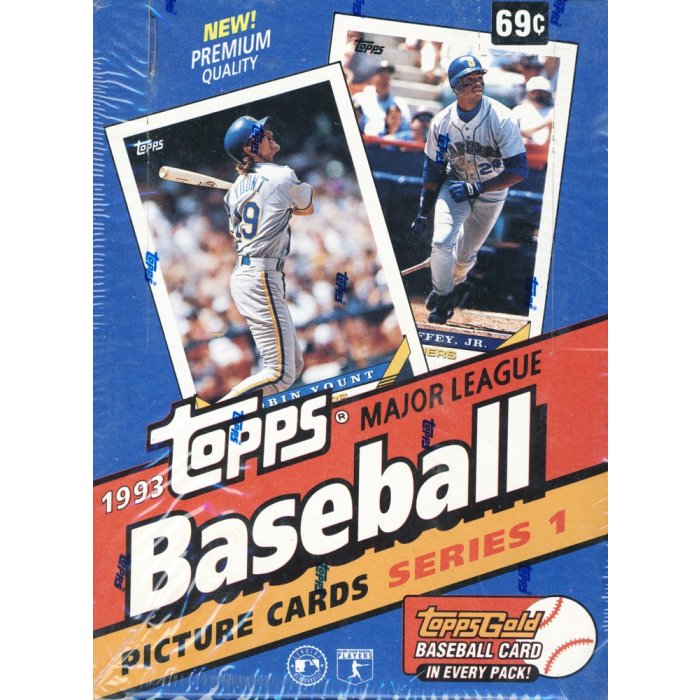 1993 Topps Series 1 Baseball Hobby Box | Steel City Collectibles