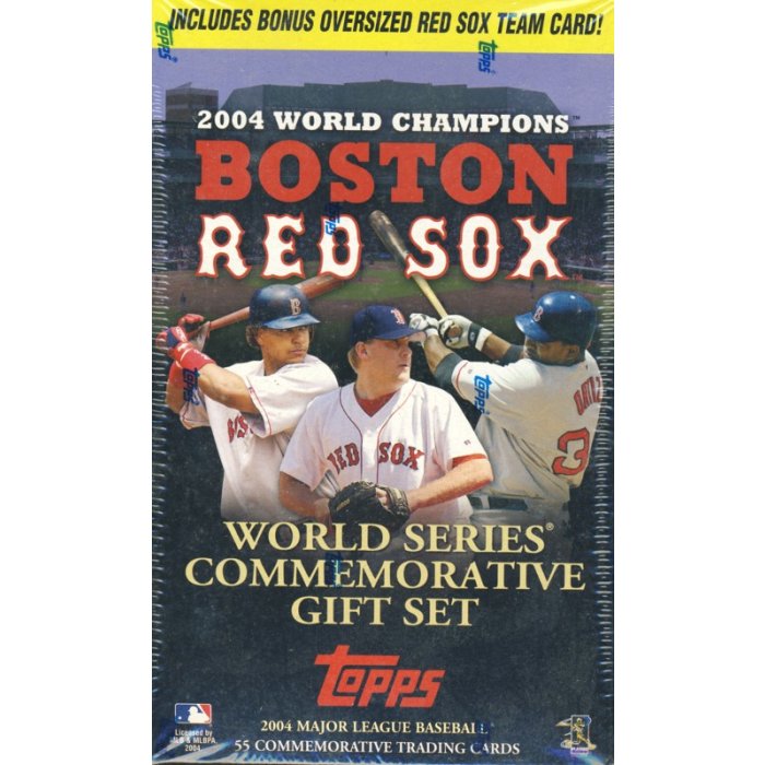 2004 Topps World Champions Boston Red Sox Box Set Steel City Collectibles