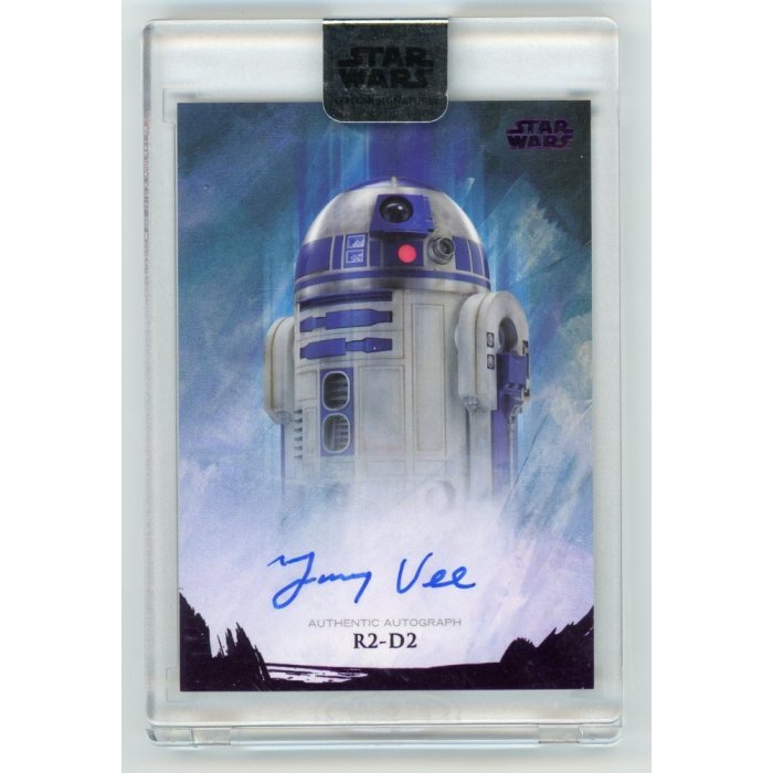 topps star wars signature R2-D2 サイン01/50 TOPS STAR WARS SIGNATURE R2-D2 SIGNATURE 01/50 #3edc4f | eBay