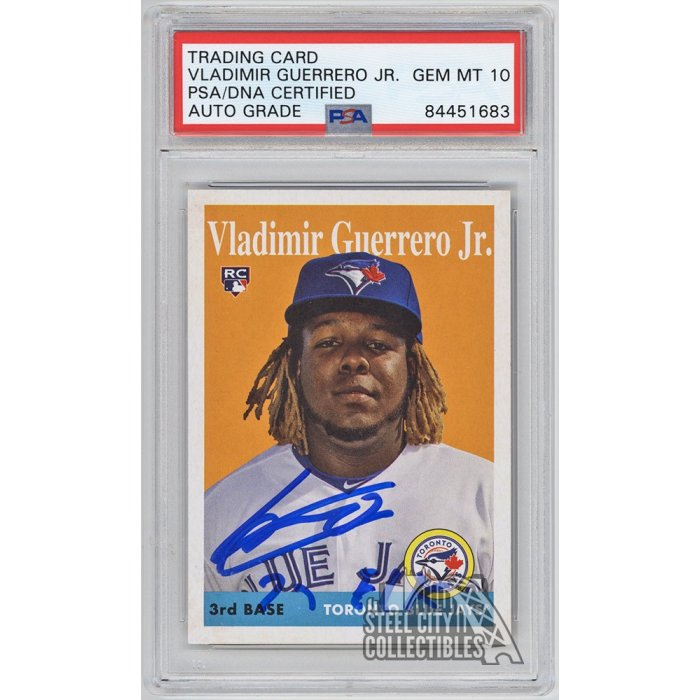 Vladimir Guerrero Jr ルーキー直筆サインカード　25枚限定！ Vladimir Guerrero Jr ルーキー直筆サインカード 25枚限定