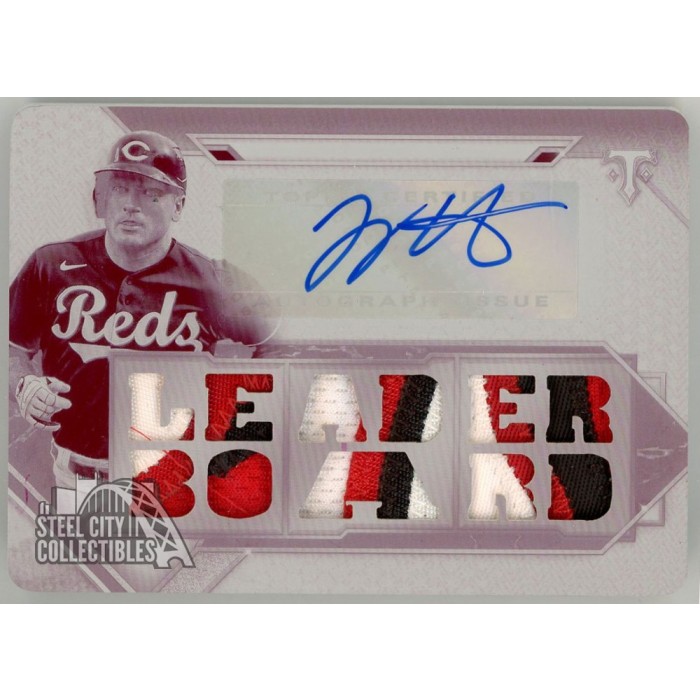 Joey Votto 2021 Topps Triple Threads White Whale Patch Autograph Card 1 ...