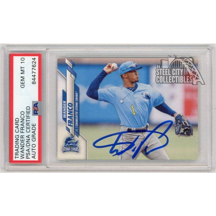 Topps 2022 Wonder Franco Autograph Card 11/25 - Baseball