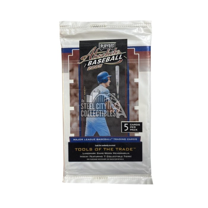 2005 Playoff Absolute Memorabilia Baseball Retail Pack (White