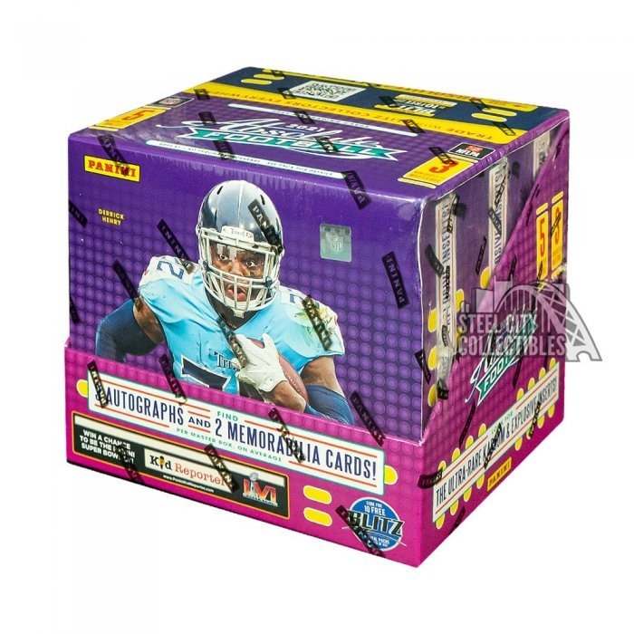 2021 Panini Absolute Football Hobby 6Box ( 1/2 Case ) Random Division