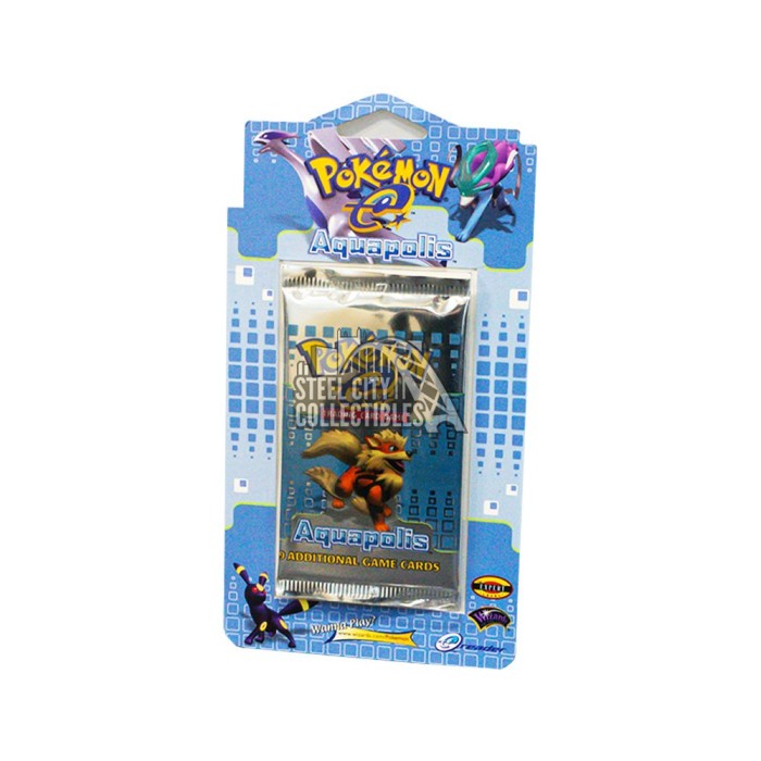 pokemon aquapolis booster pack Pokemon Aquapolis Booster Pack – Captured! Cards main image 1