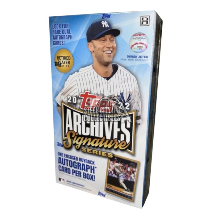 2022 Topps Archives Signature Series Retired Player Edition Baseball Hobby Box