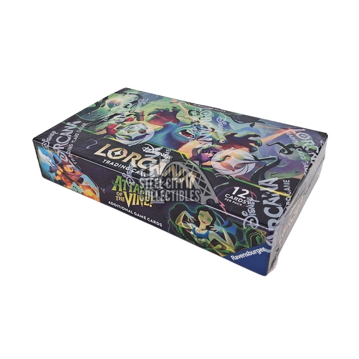 Lorcana Attack of the Vine Booster Box | Steel City Collectibles