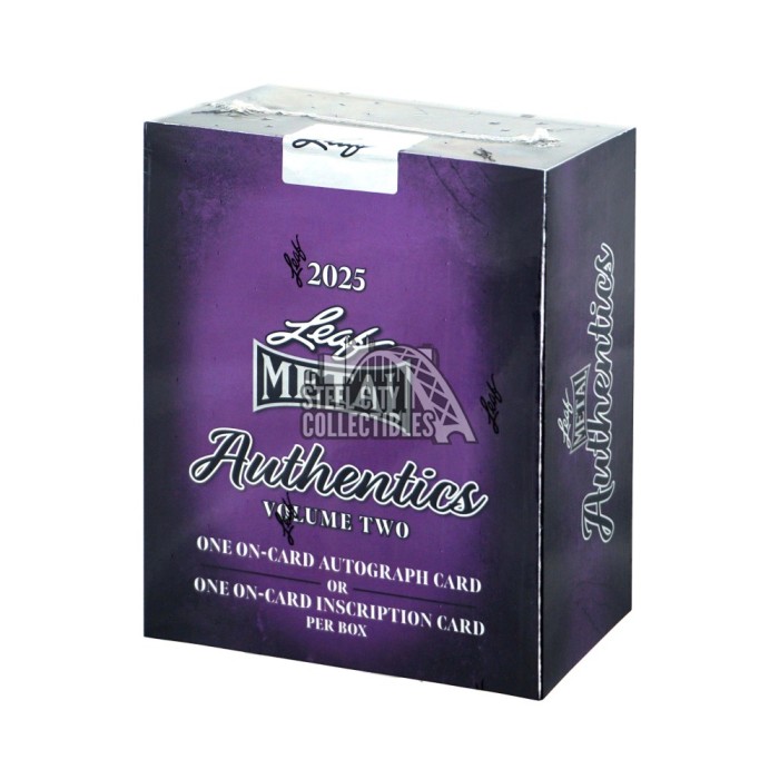 2025 Leaf Metal Authentics Volume 2 Multi-Sport Box | Steel City