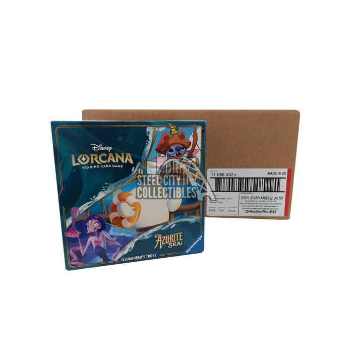 訳あり 新品 Azurite Sea Illumineer's Trove Amazon.com: Ravensburger Disney Lorcana TCG: Azurite Sea