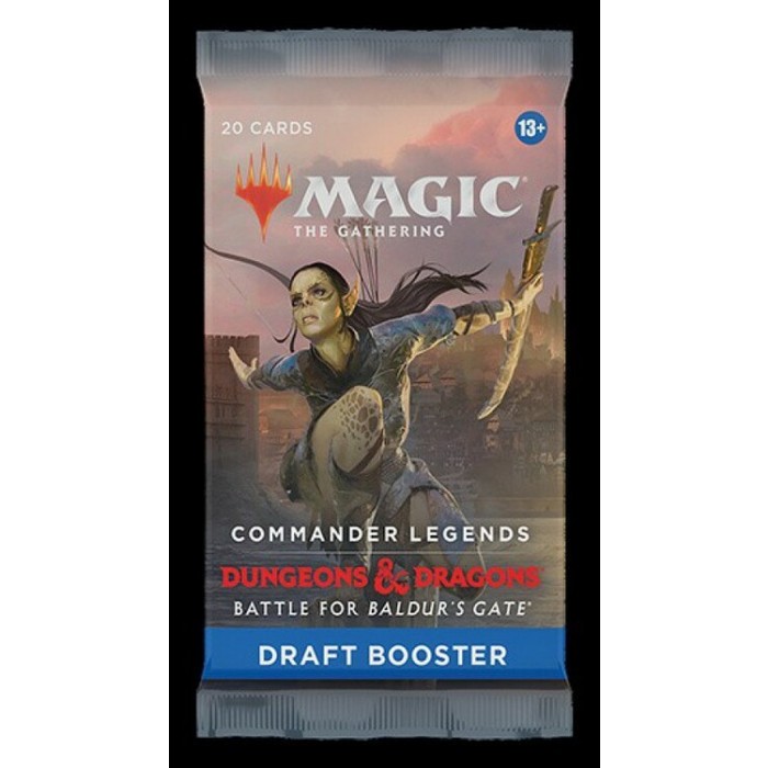 Magic the Gathering Commander Legends Battle for Baldur's Gate Draft Booster Pack Magic the Gathering Commander Legends Battle for Baldur's Gate Draft Booster Pack