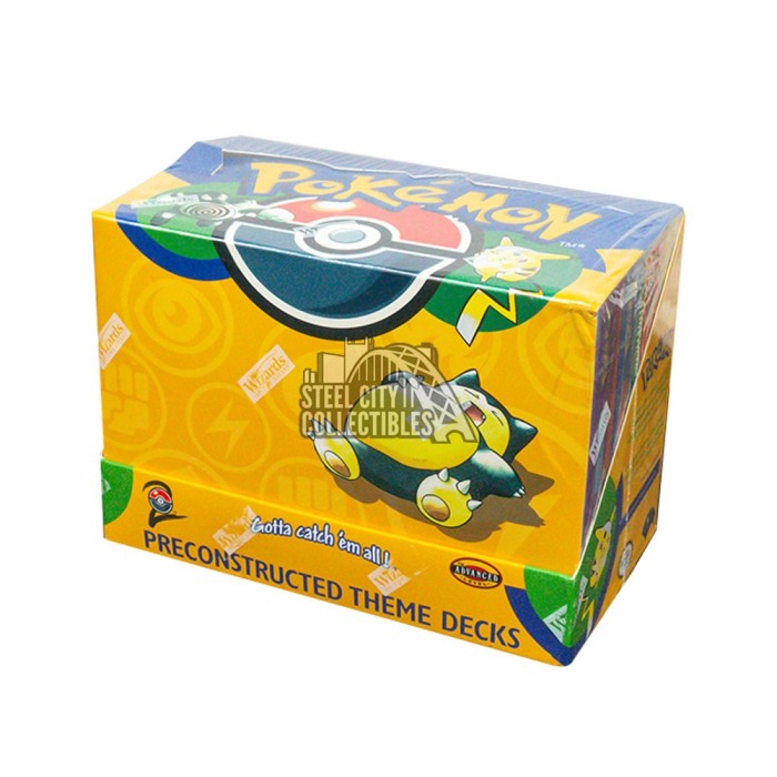 Pokemon Base Set 2 Theme Deck Display Steel City Collectibles