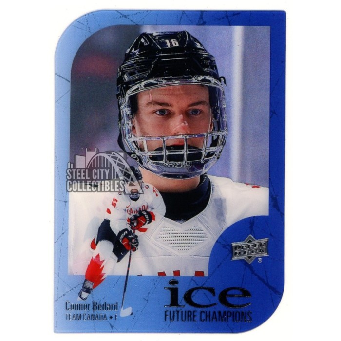 Connor Bedard 2025 Upper Deck CDD Ice Future Champions Rookie Promo