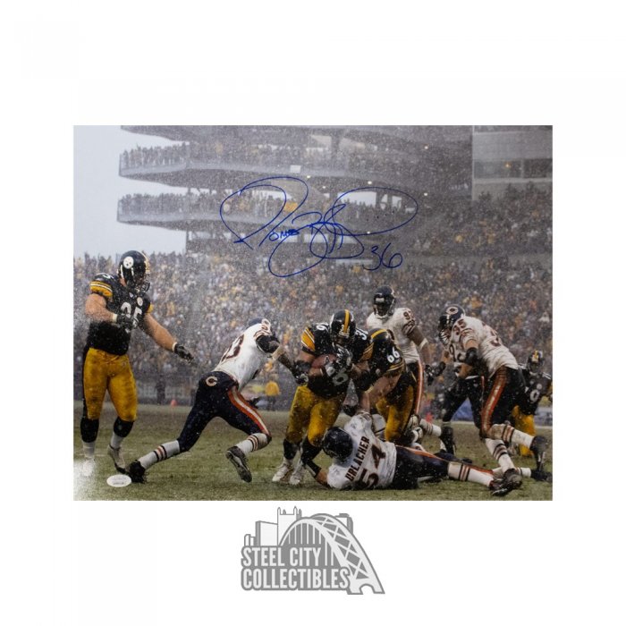 Jerome Bettis Autographed Pittsburgh Steelers 8x10 Photo Fra