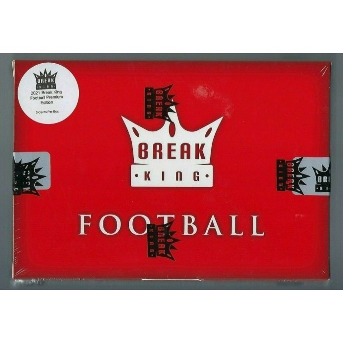 2021 Break King Football Premium 3-Box Case Random Hit Group Break #5 ...